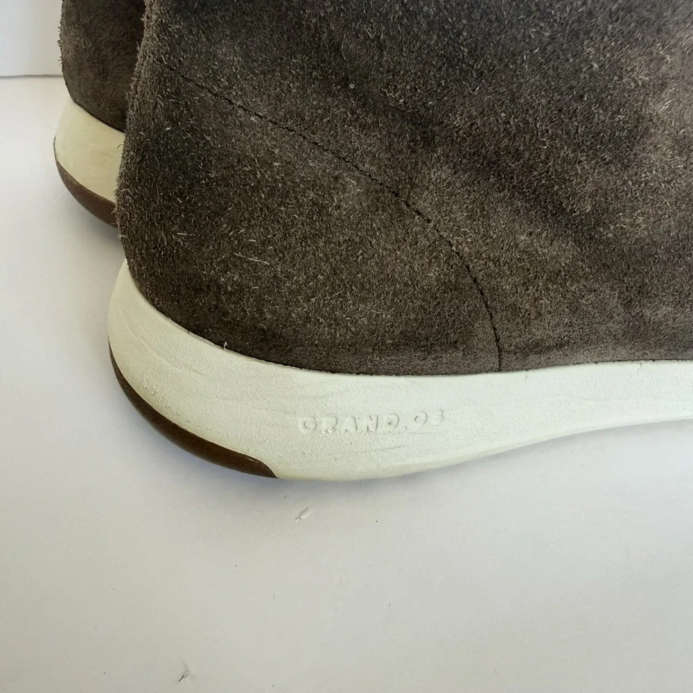 Cole Haan GrandPro Chukka Men's 11 M Brown Suede Leather Sneaker Boots C24673